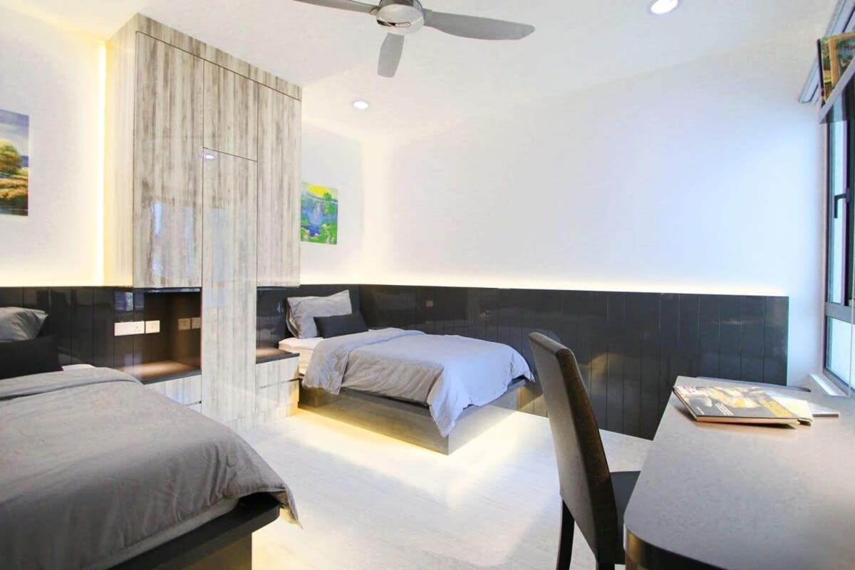 A Stylish High-Floor 2Br Suasana Suites Views Johor Bahru Exterior foto
